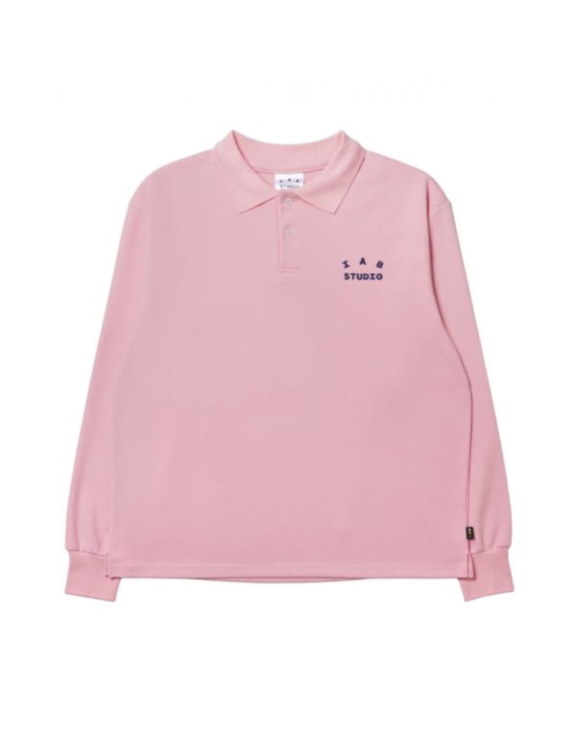 아이앱 스튜디오 피케 롱슬리브 핑크 상품이미지1