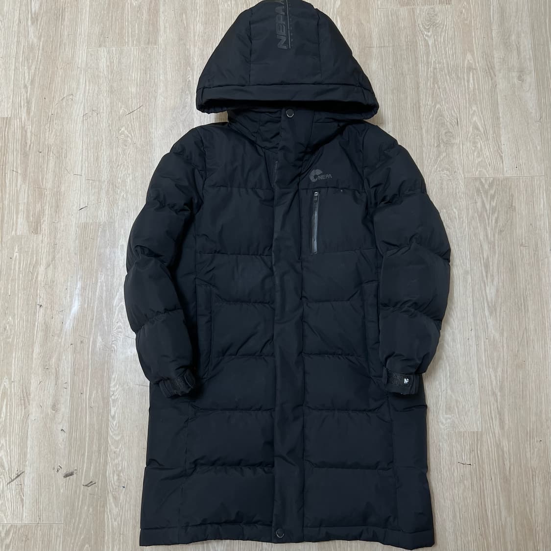 네파 키즈 덕다운 후드 롱패딩 140  상품이미지1