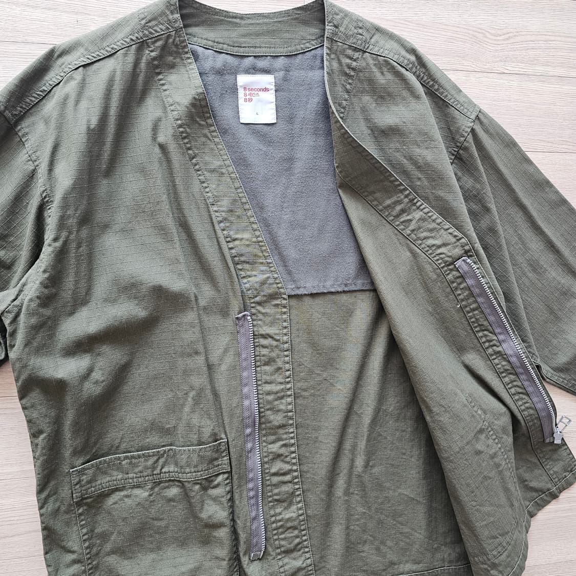 L 100 ) 에잇세컨즈 오리엔탈 집업 야상 밀리터리 자켓 간절기 남자 상품이미지4