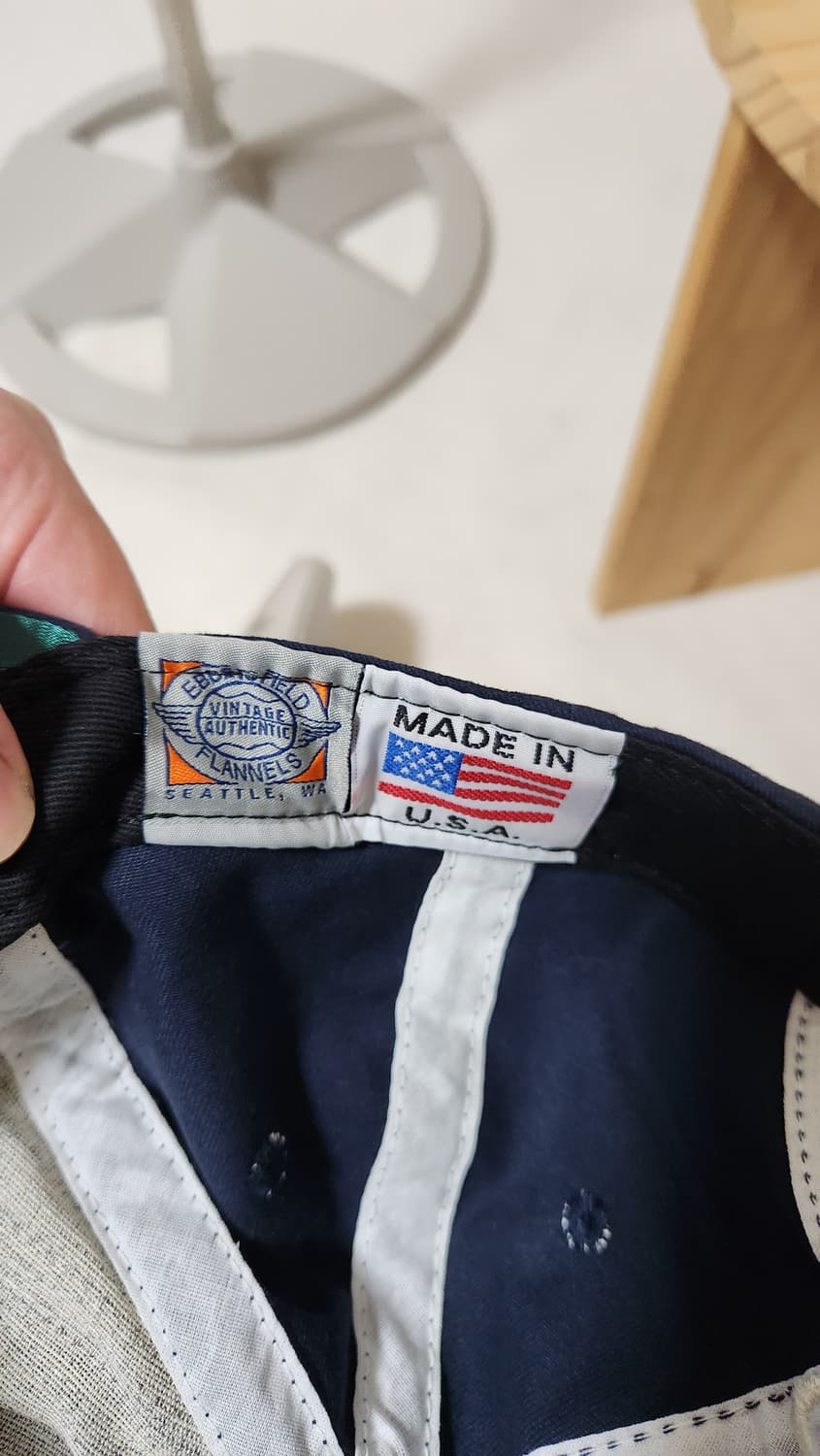 이벳필드 NY 자수 볼캡 네이비색 스냅백 모자 상품이미지4