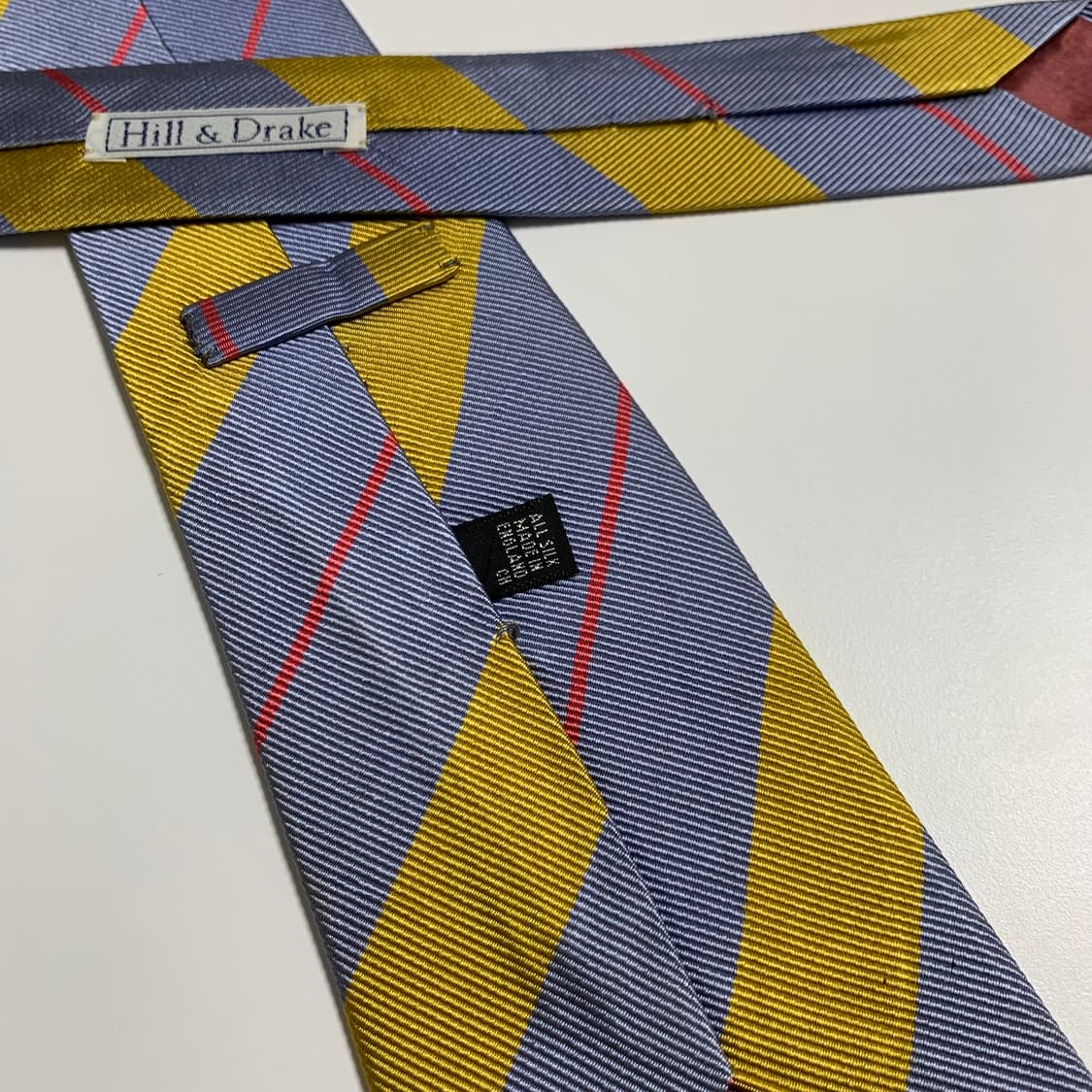 드레익스 (Hill & Drake) 명품넥타이 클래식 스트라이프 A등급 상품이미지6
