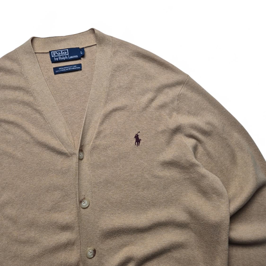 [L] 폴로 랄프로렌 피마코튼 가디건 상품이미지5