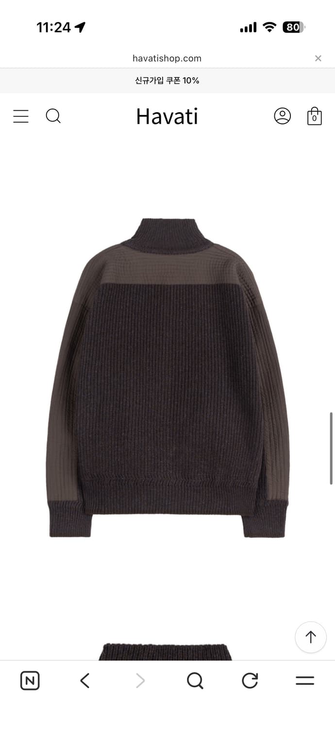 Hgbbstudio yukon zip-up 상품이미지1