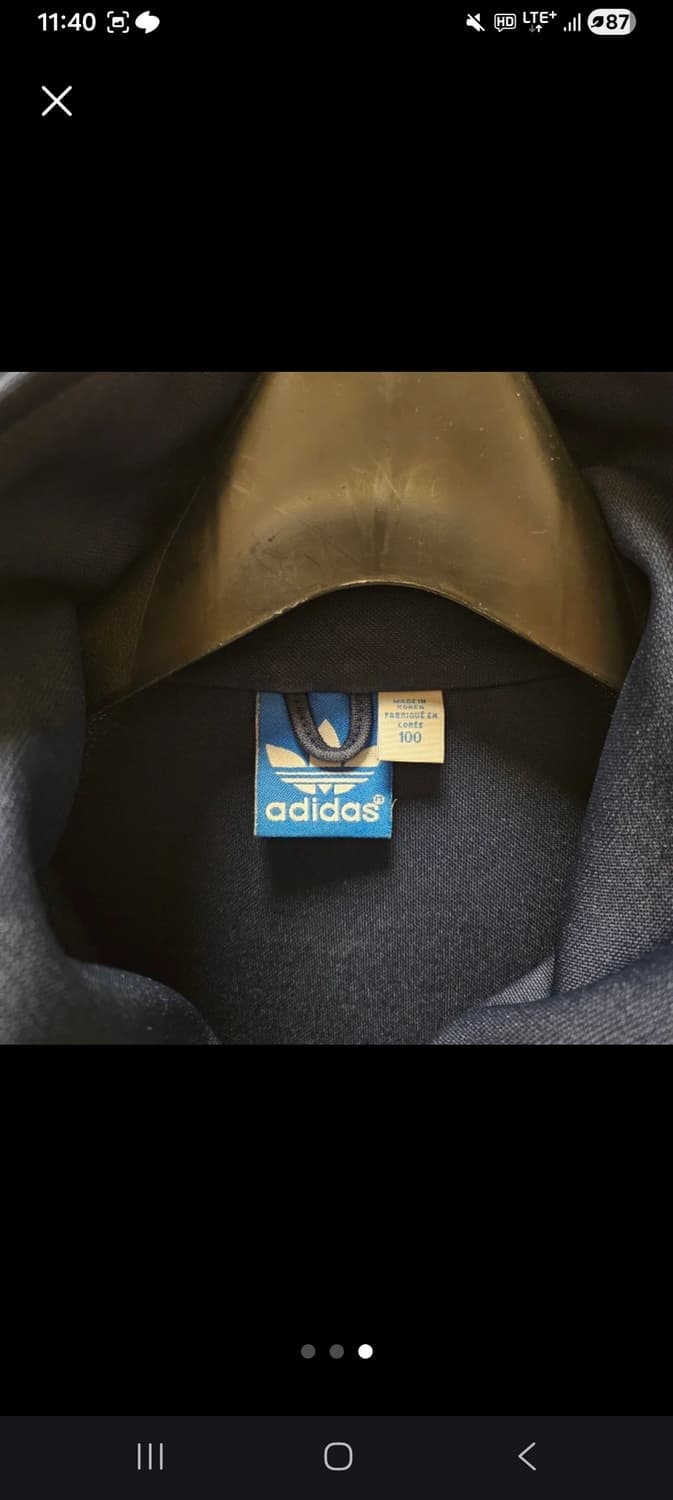 아디다스 네이비 져지 100 트랙탑 상품이미지2