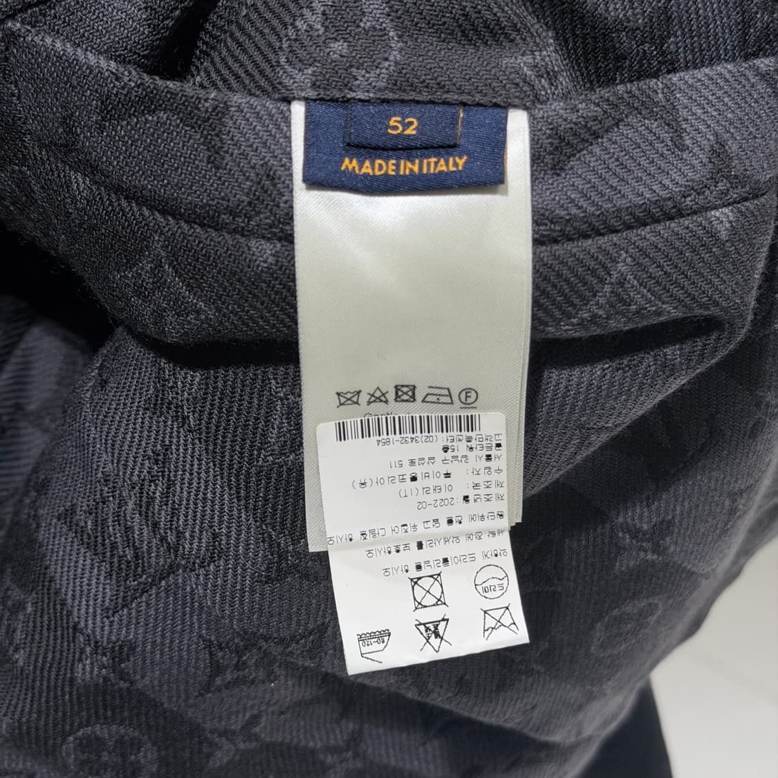 (A+/52) / 루이비통 니고 모노그램 리버시블 패디드 블루종 자켓 상품이미지8