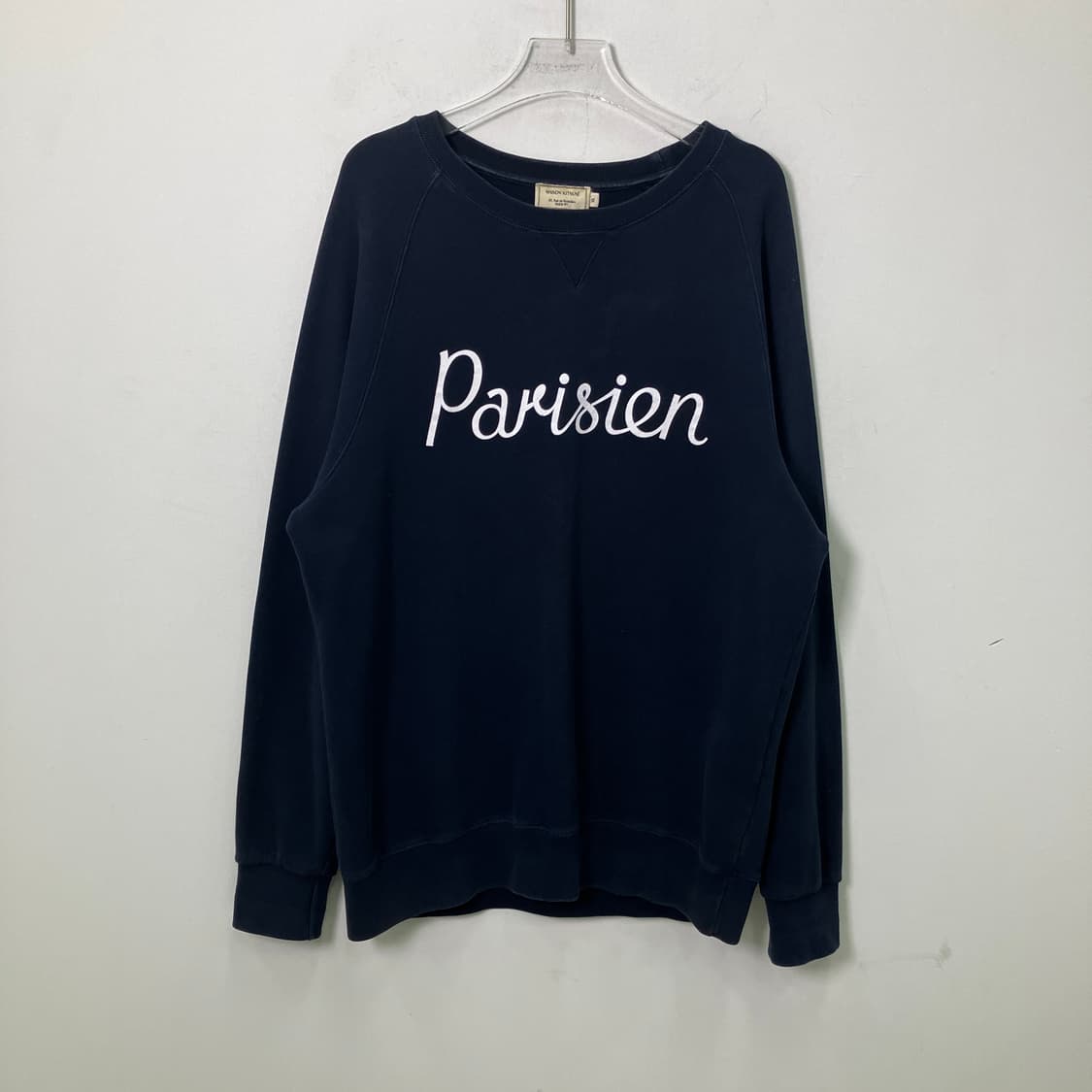 메종키츠네 네이비 파리지앵 스웨트셔츠 XL 상품이미지1