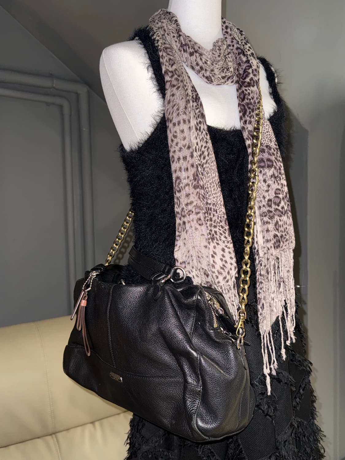 (착샷o)coach 3-pocket 2-way bag 상품이미지10