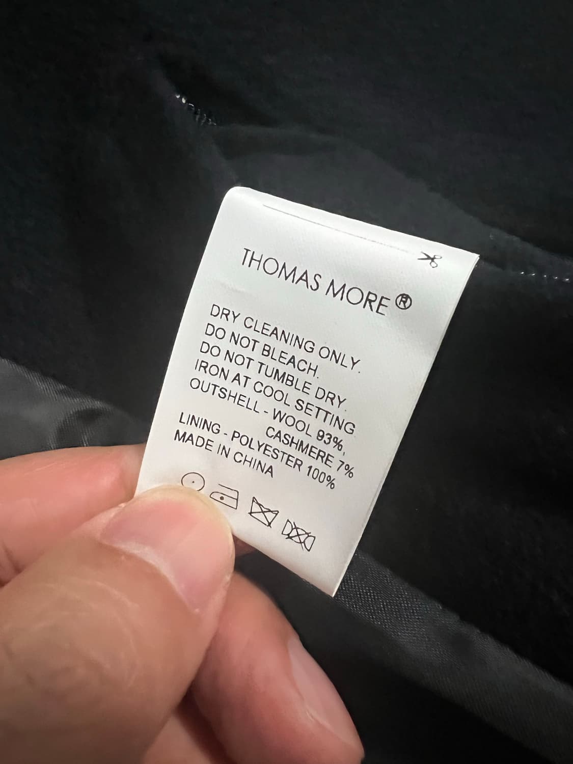 토마스모어 피코트 네이비 미디움 상품이미지3