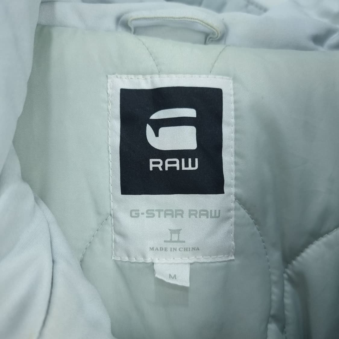 지스타 로우 텍티컬 후드 경량 패딩 자켓 라이트 그레이 M16775 상품이미지4