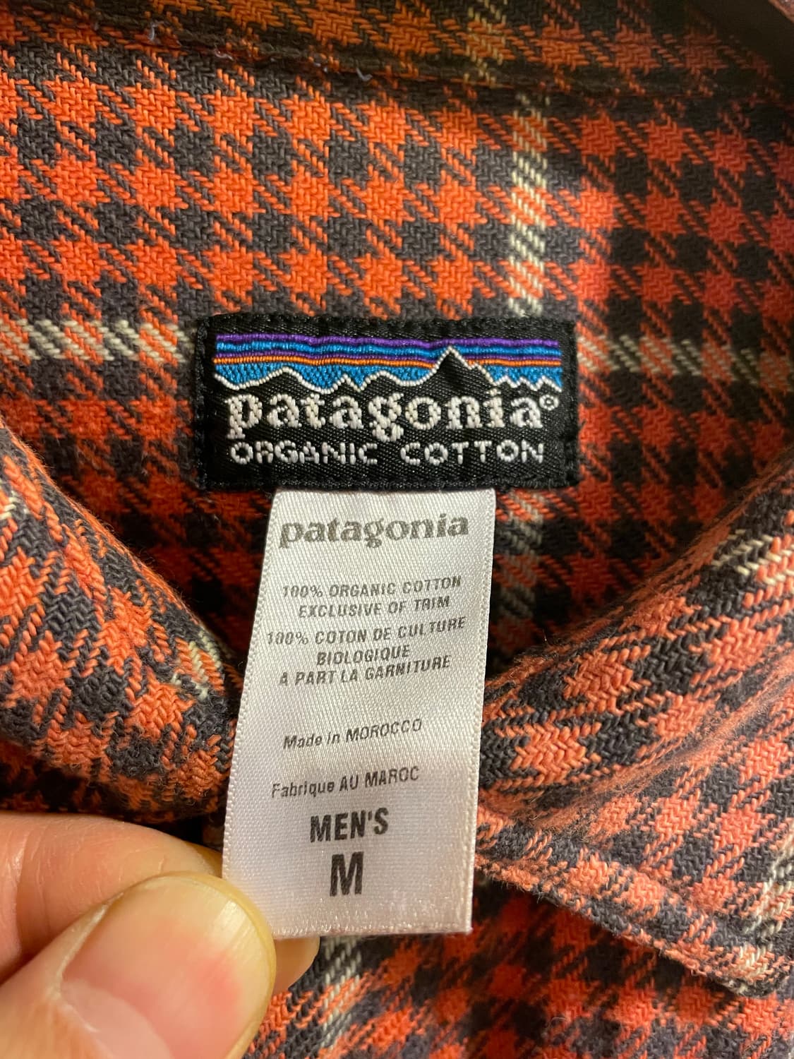 07s파타고니아 오가닉 체크셔츠 상품이미지4