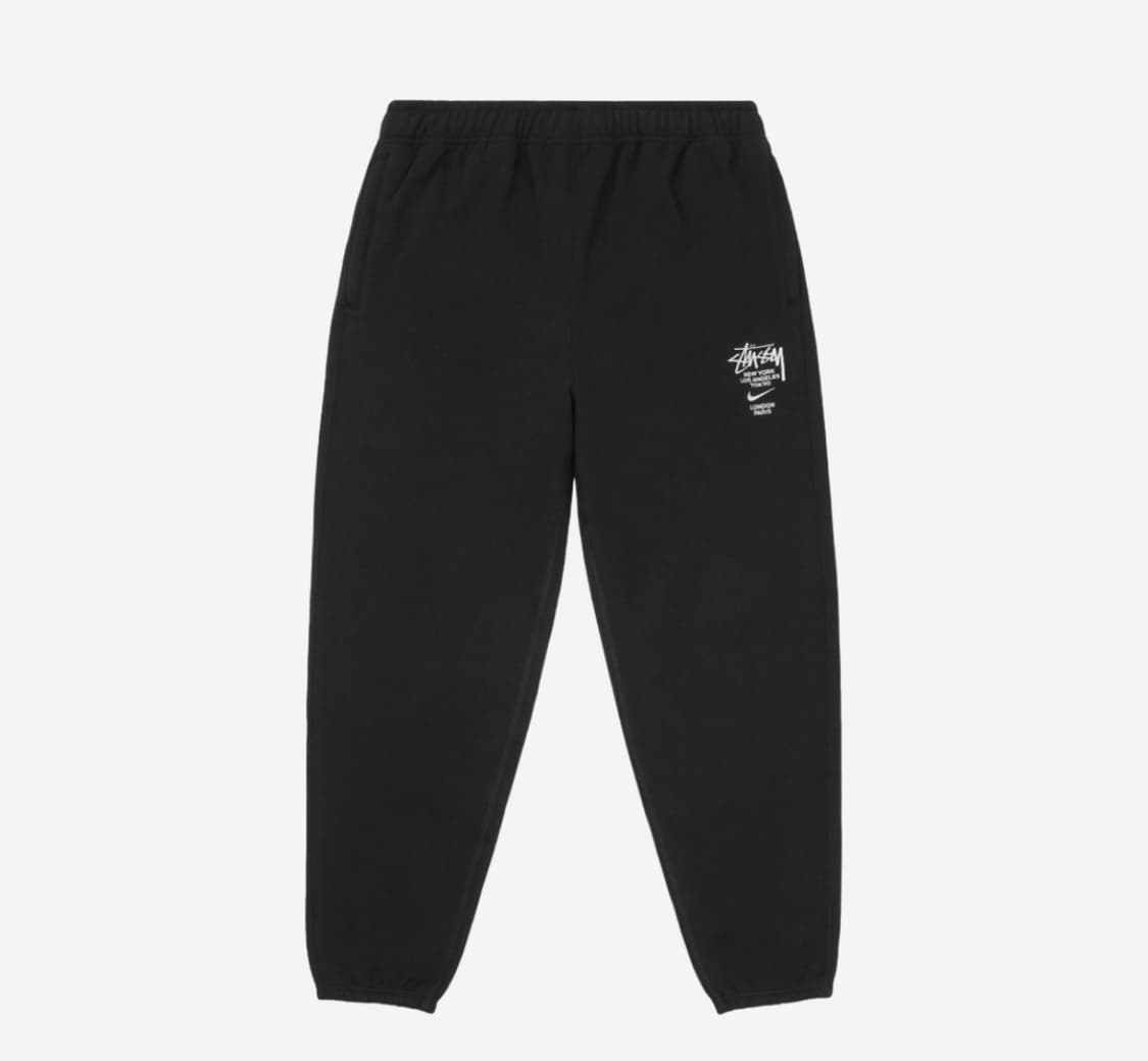 [XS] 나이키 × 스투시 NRG ZR 플리스 팬츠 블랙 상품이미지5