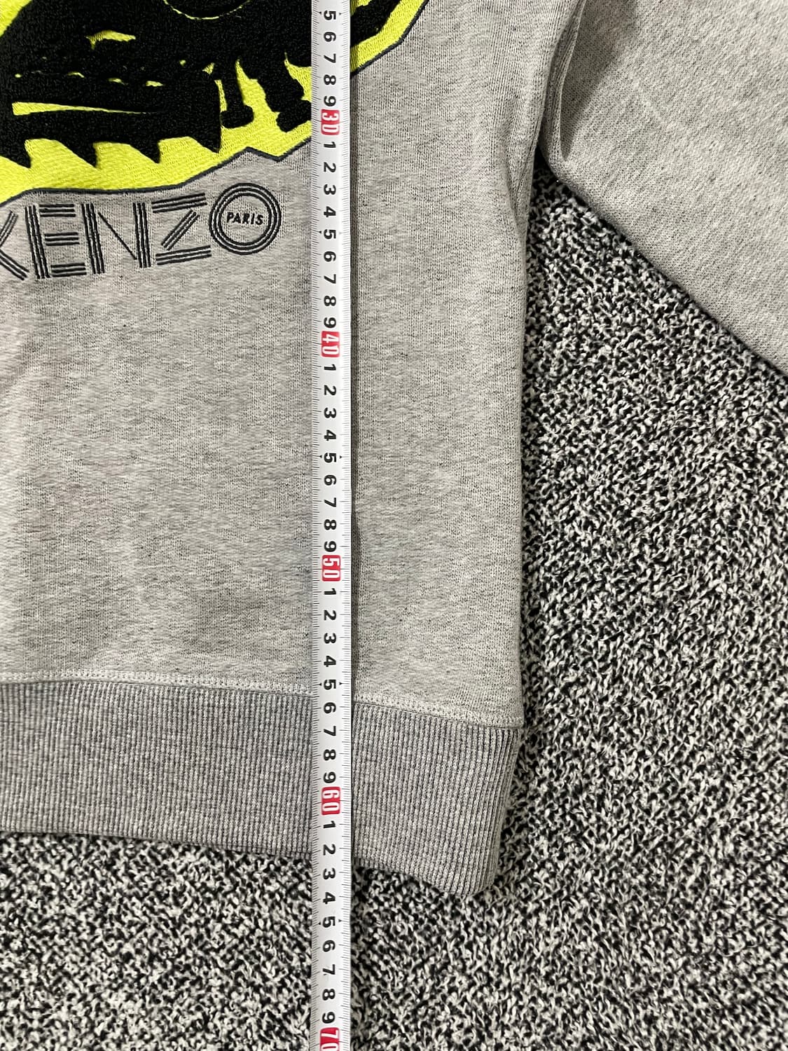 빈티지9. KENZO 겐조 네온 피쉬 라운드 넥 맨투맨 스웻셔츠 상품이미지6