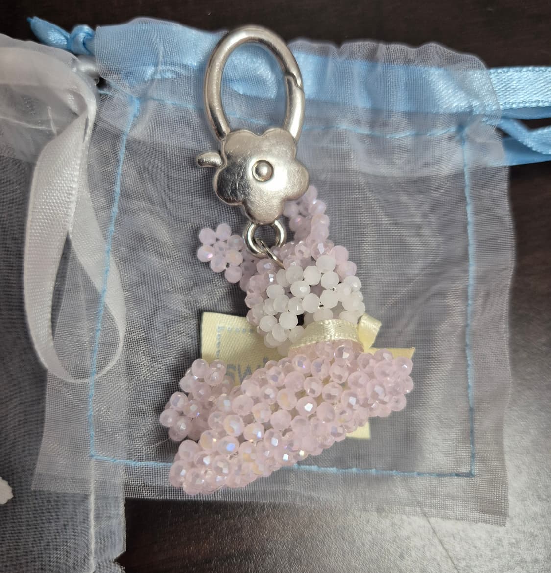 스윙셋 토끼 비즈 키링 상품이미지5