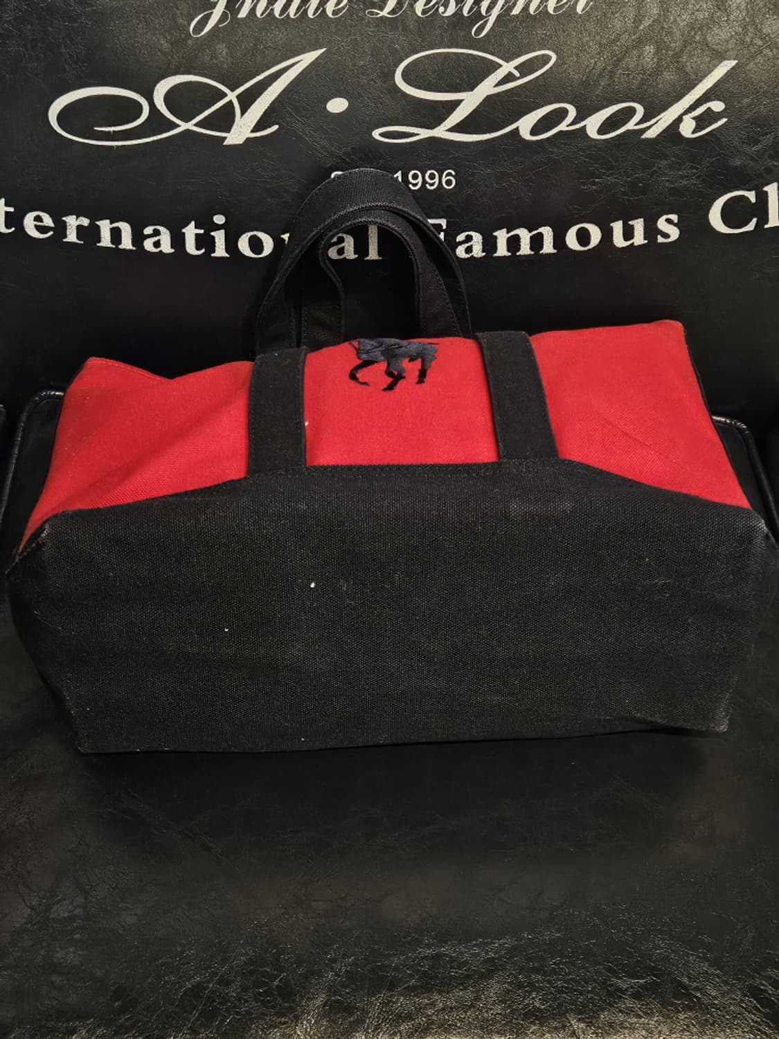 폴로랄프로렌 코튼 캔버스 쇼퍼 백 ( 33X28X13 )/ 10038 상품이미지5