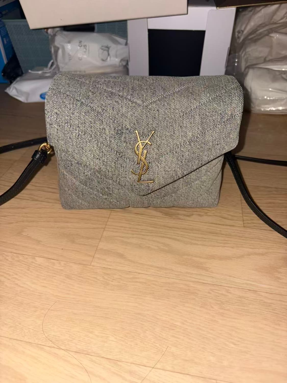 생로랑 데님 루루 토이백 상품이미지4