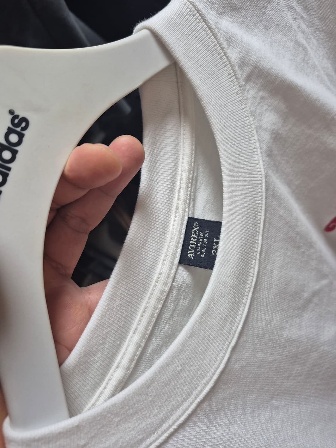 아비렉스 반팔티 탑건 F-14 톰캣 반팔 티셔츠 화이트 상품이미지3