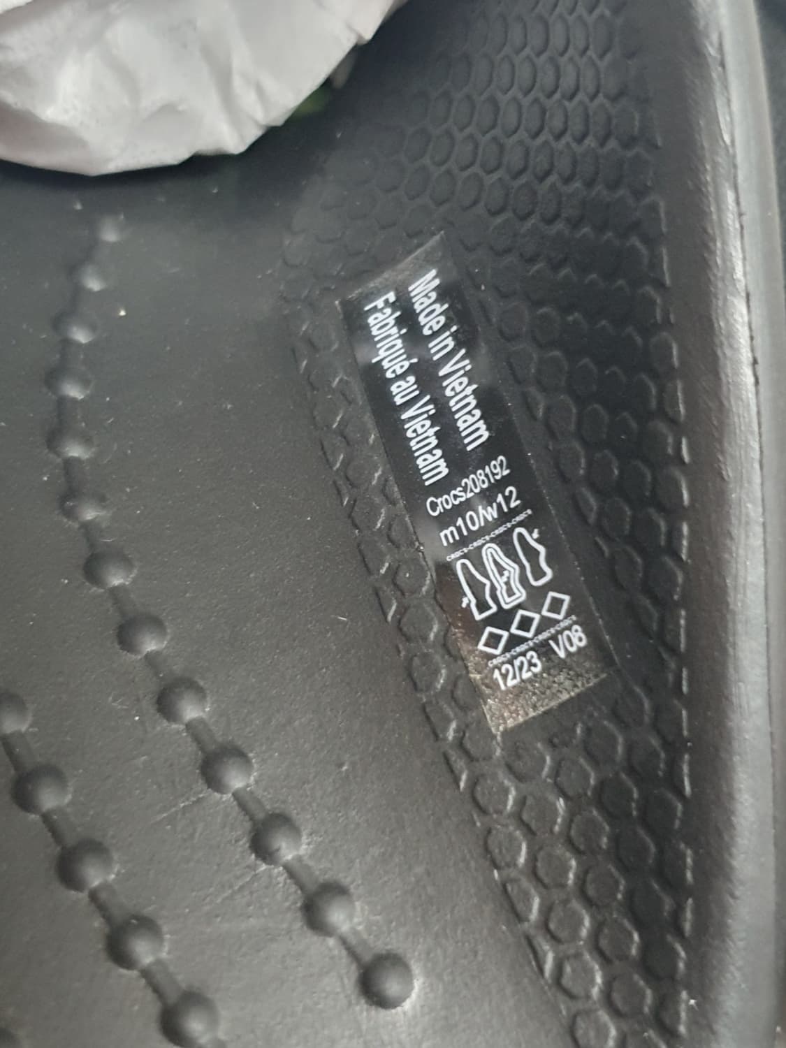 크록스 바야2 플립플랍 블랙 280mm 새상품 쪼리 상품이미지7