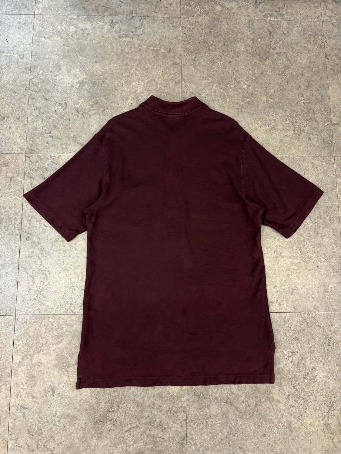 LLBean 버건디 반팔 카라티 #csz148 상품이미지4