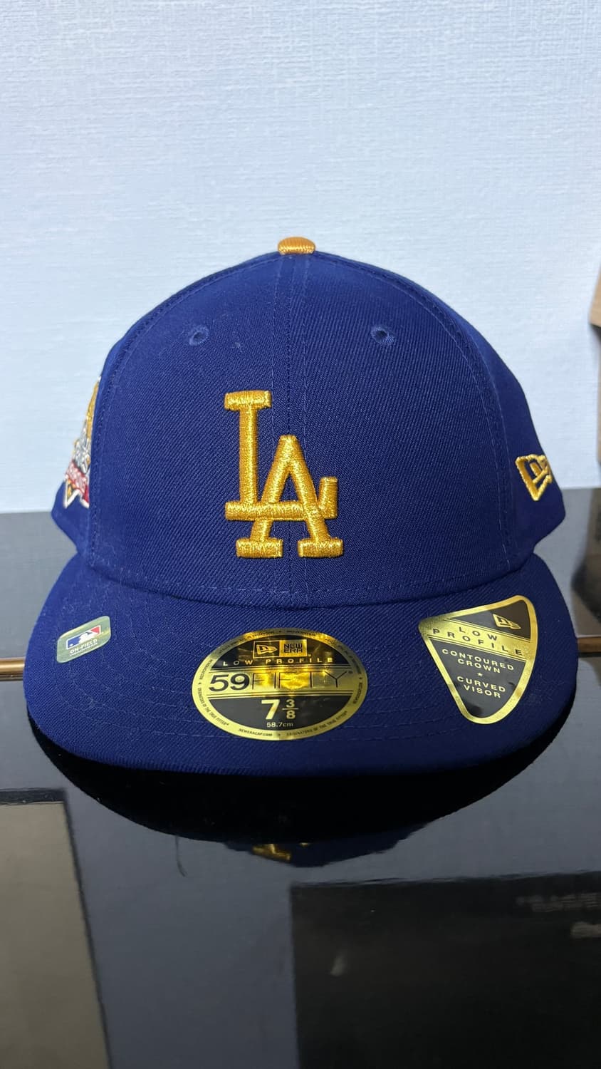 LA 59fifty low profile네이비골드 (국내 판매X한정판) 상품이미지1