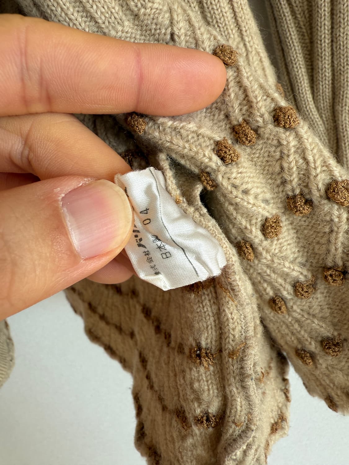 MADE IN JAPAN 울 가디건 상품이미지8