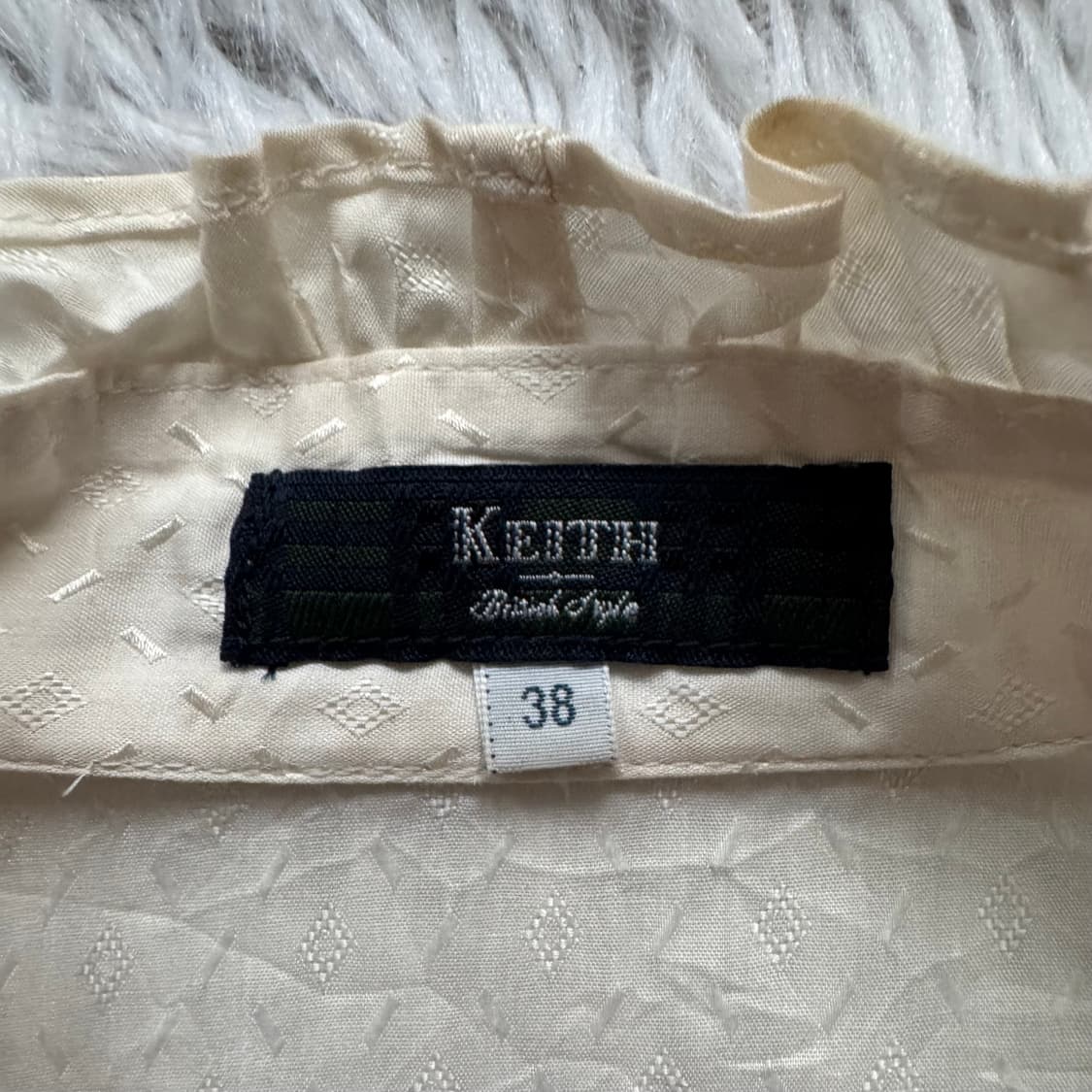 KENTH 일본빈티지 노드 셔츠 y2k 셔츠 빈티지셔츠 블라우스 M 38 상품이미지4