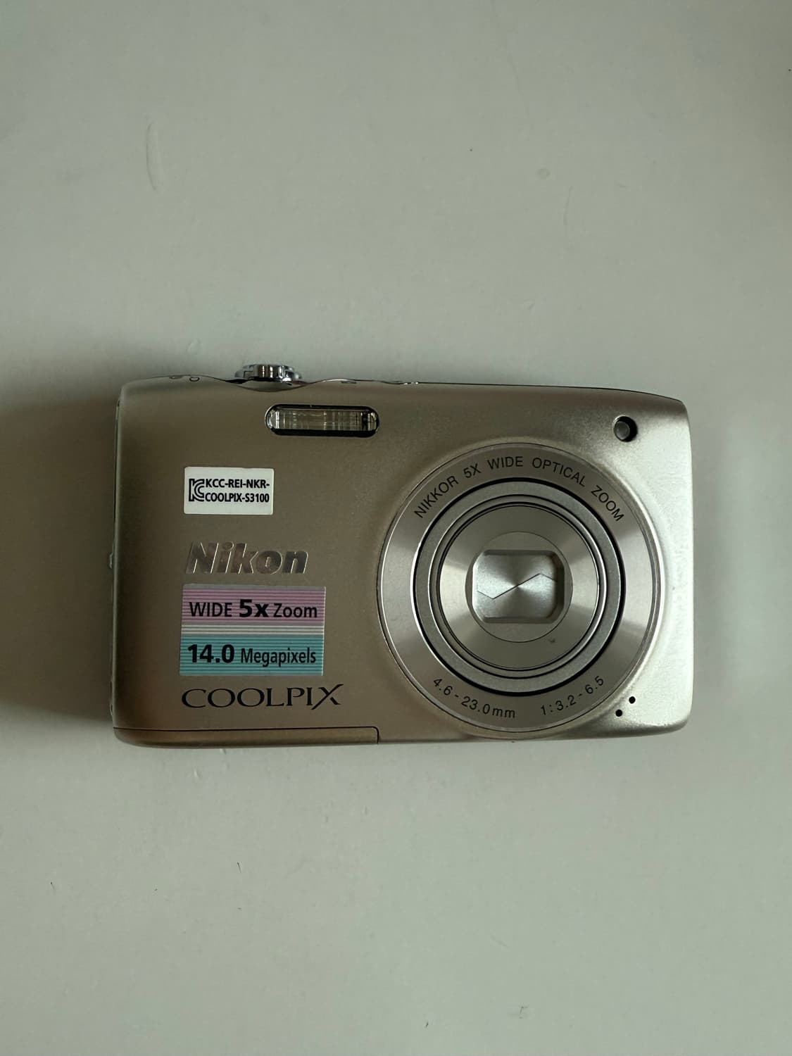 (상태좋음,작동잘됨) 니콘 쿨픽스 s3100 실버 디카  상품이미지1