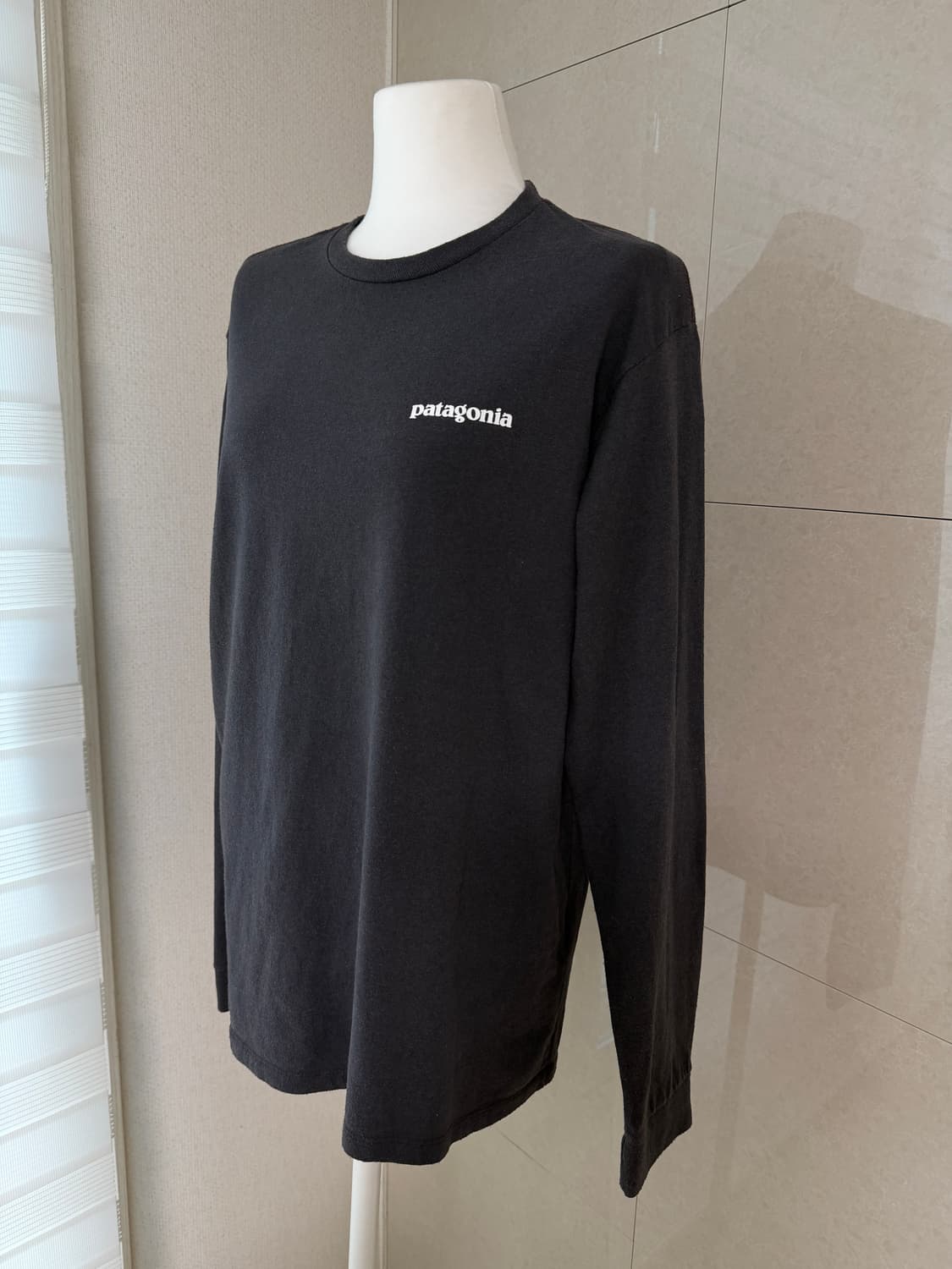 파타고니아 차콜 긴팔 티셔츠 S 상품이미지2