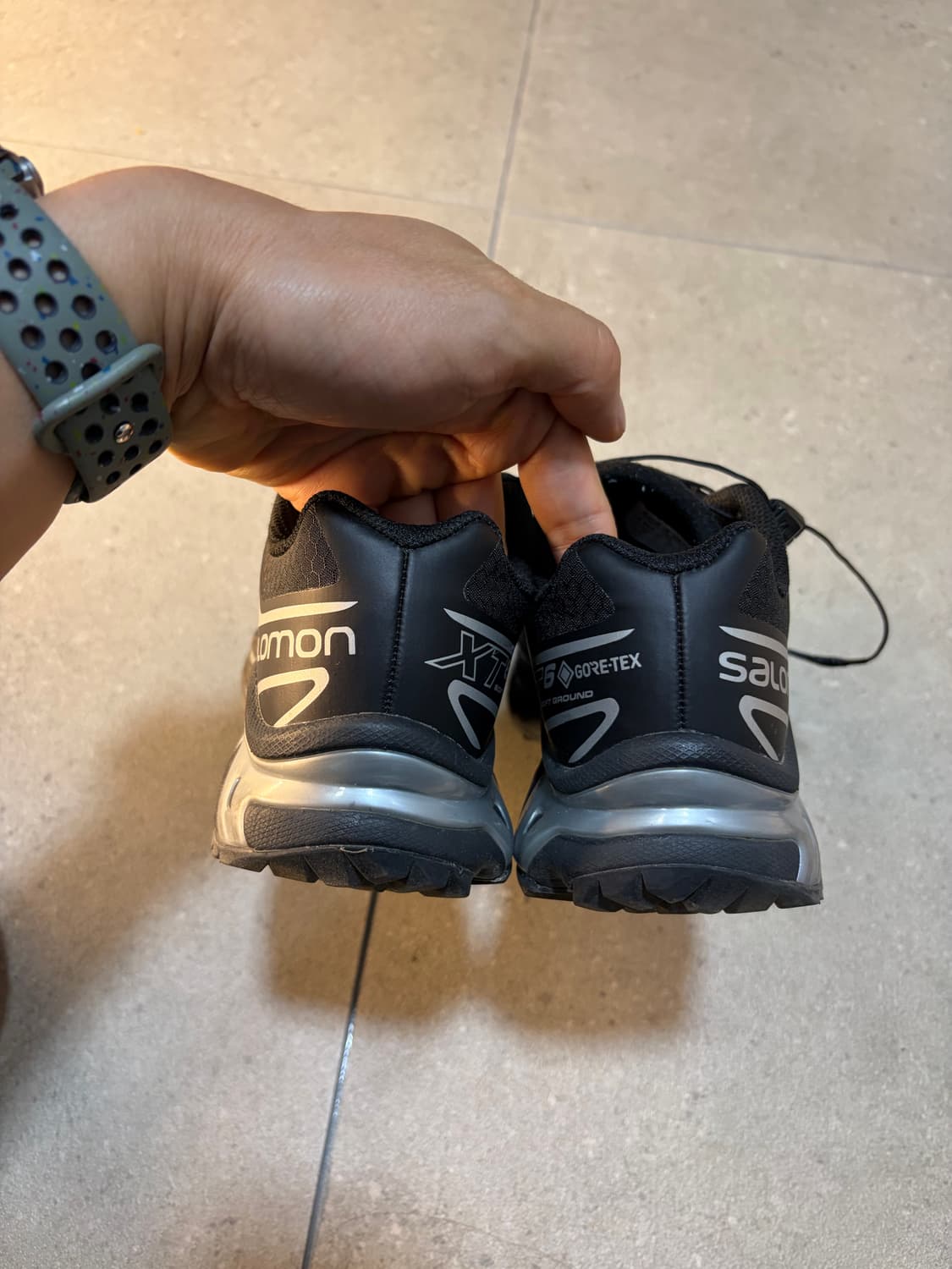 살로몬 XT-6 GTX 블랙실버 220 상품이미지2
