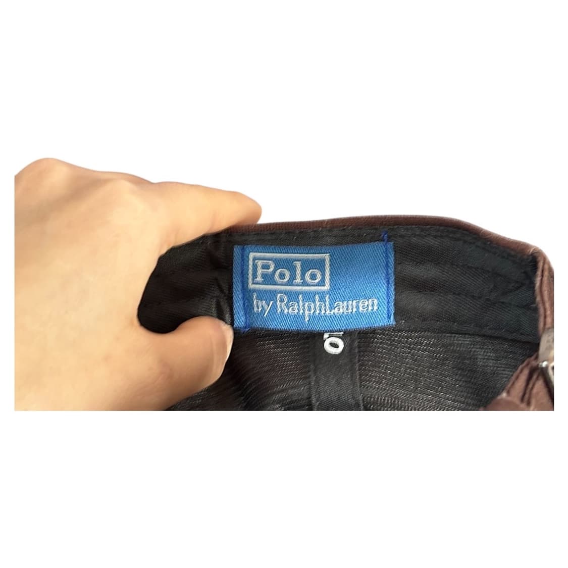 [새상품] 폴로 랄프로렌 다크브라운 볼캡 모자 상품이미지5