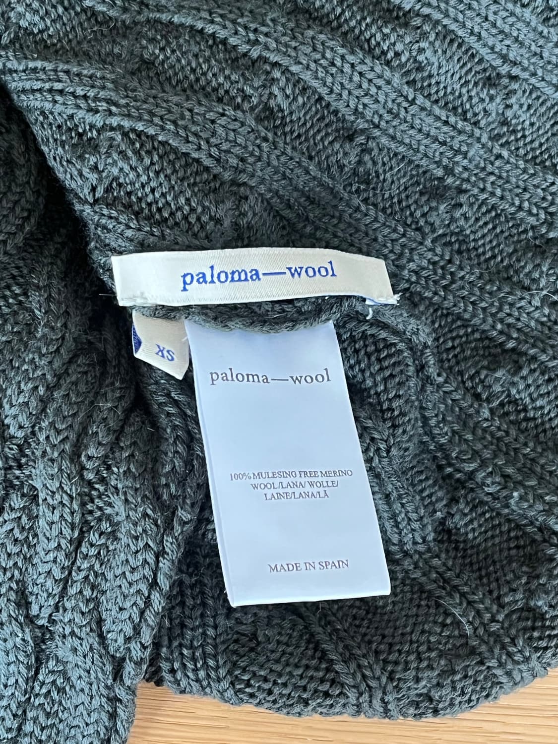 Paloma wool knit 팔로마울 발레리아 니트 카키 상품이미지5