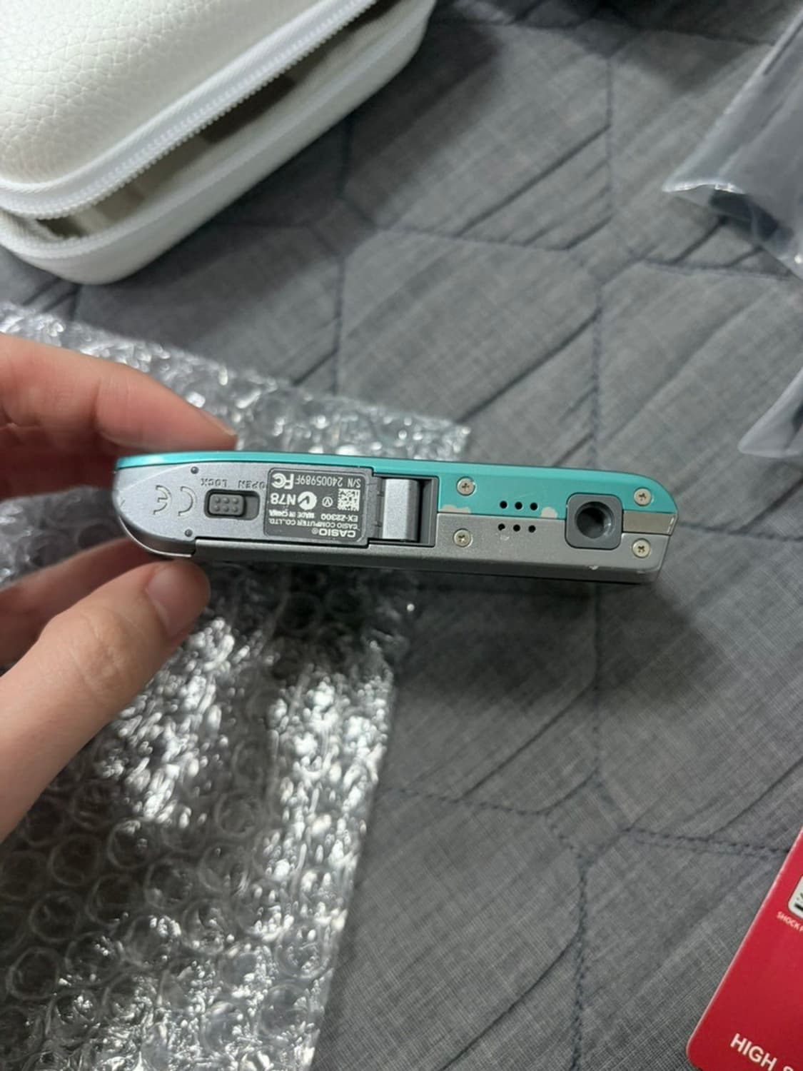 상태좋음)카시오 엑슬림 ex-z2300 민트색상! 상품이미지2