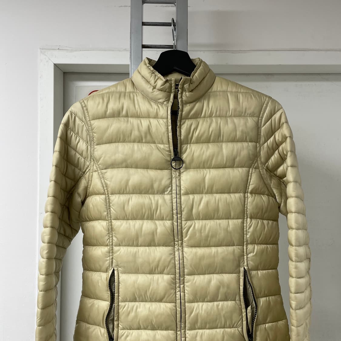 바버 베이지 경량 패딩 -(W) 상품이미지2