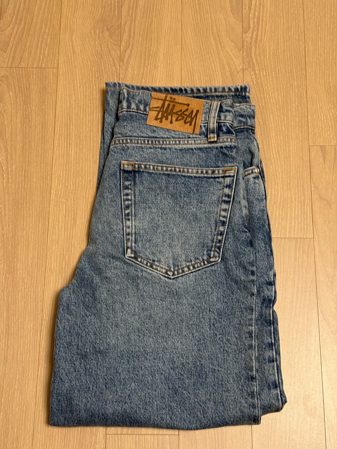 스투시 클래식 진 데님 워시드 블루 30 상품이미지1