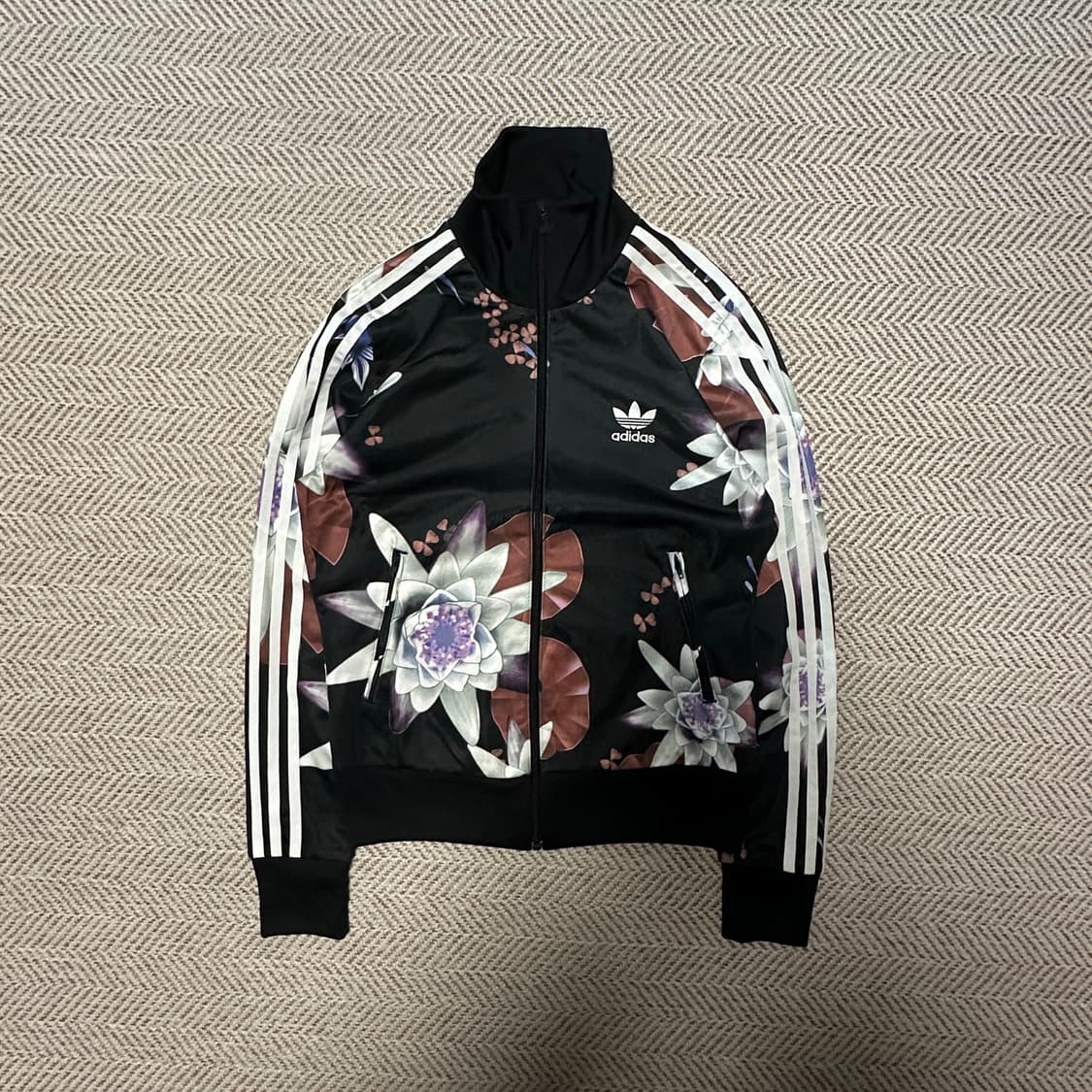 ADIDAS originals lotus print zip jacket 상품이미지1
