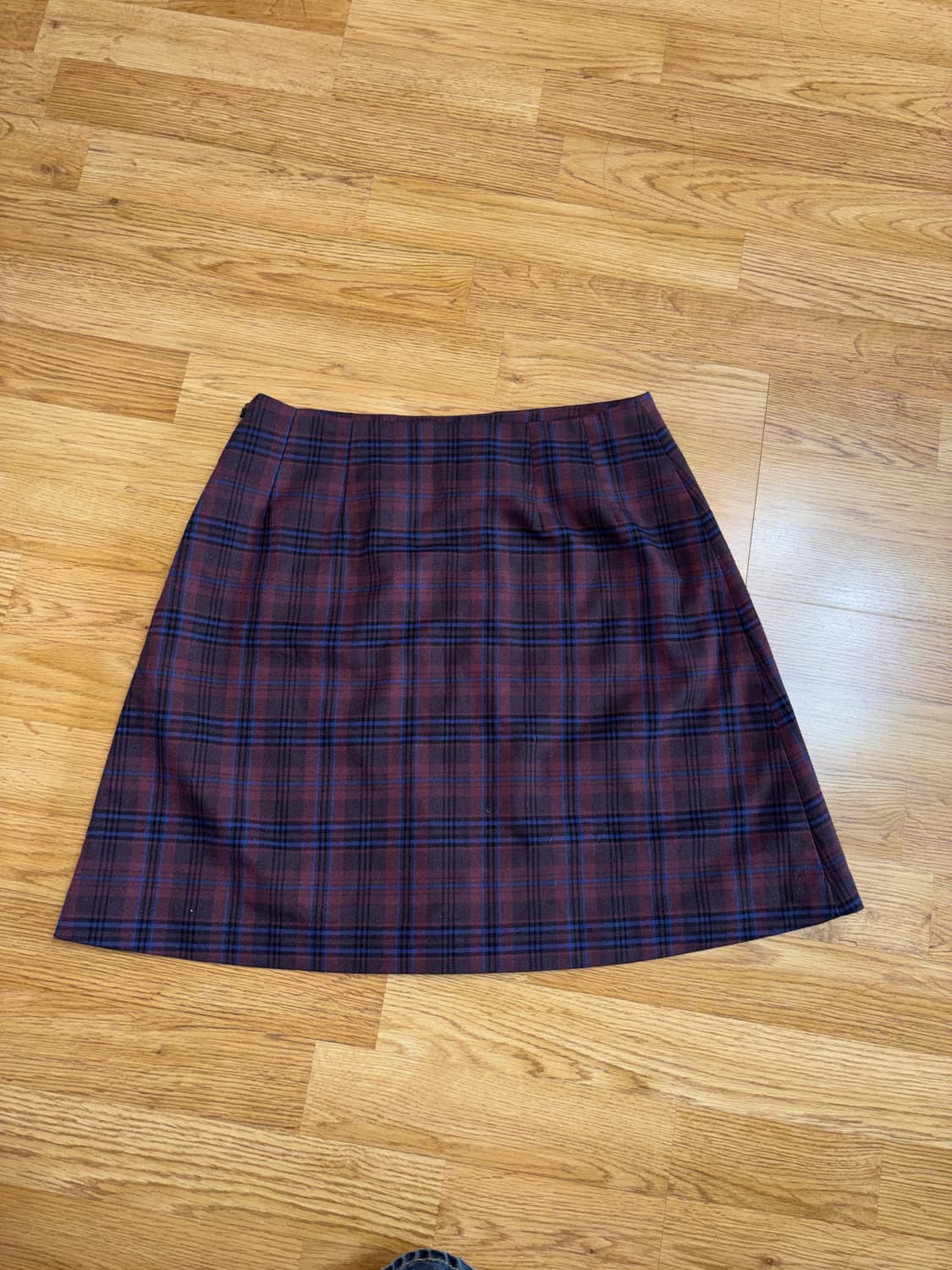 MOUSSY 마우지 체크무늬 치마 상품이미지1