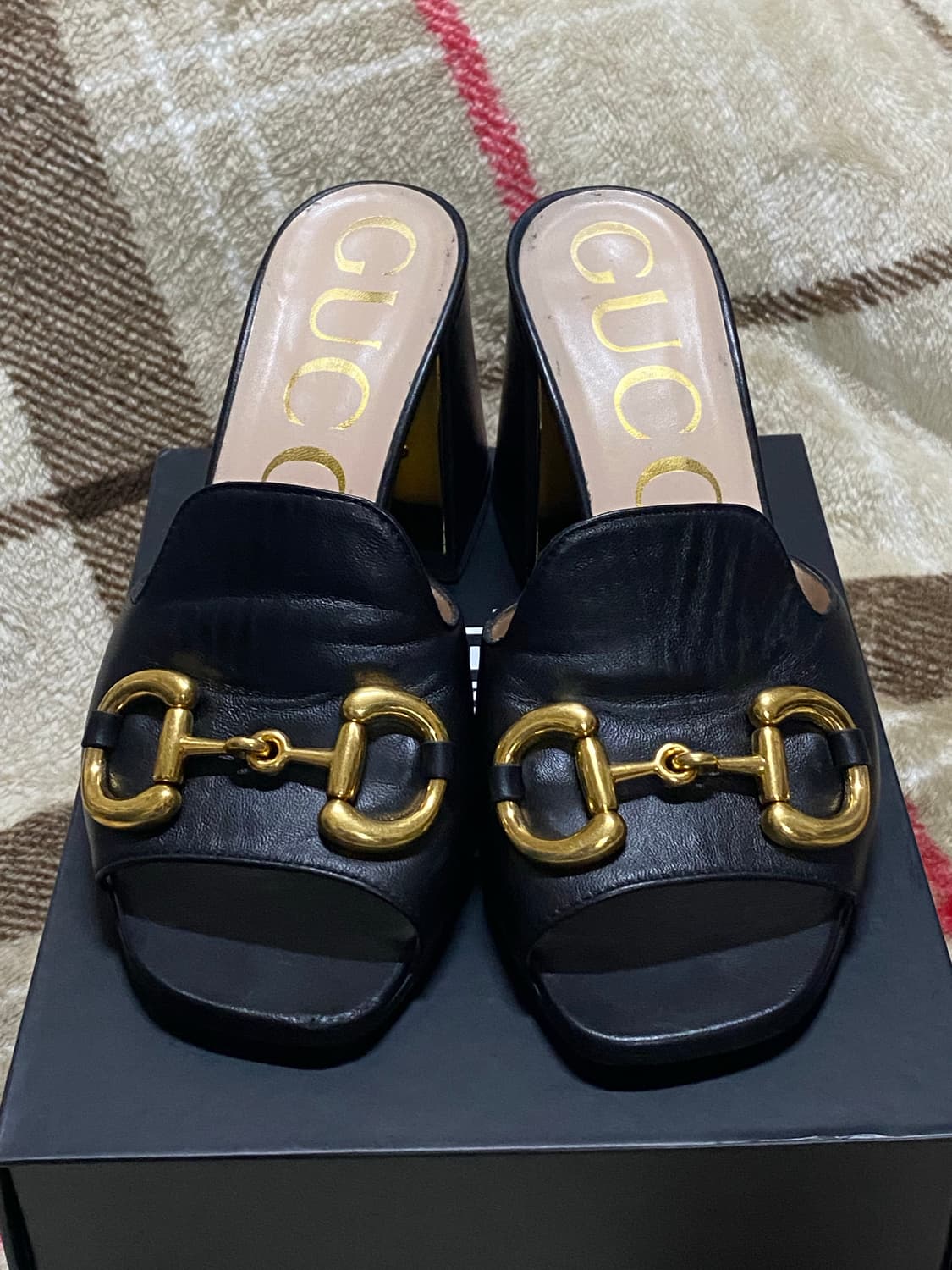 GUCCI 구찌 홀스빗 슬라이드 샌들 36 (230-235) 상품이미지5