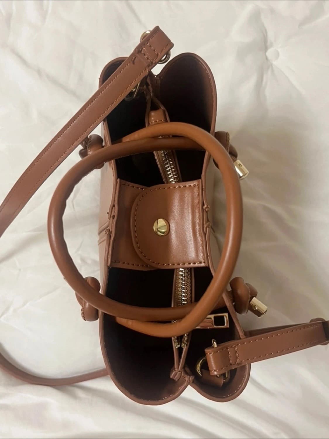 자라 브라운 가방 상품이미지2