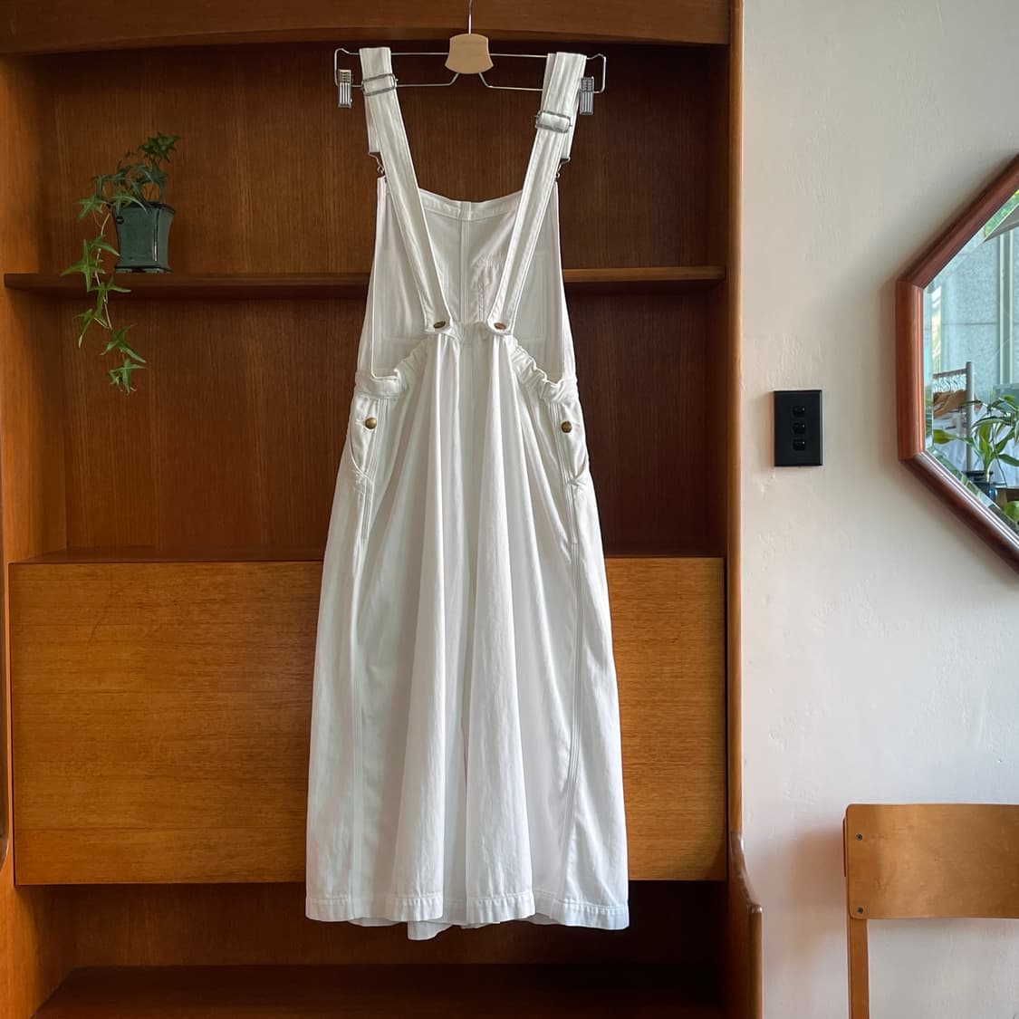 Orslow X Beams boy white overalls ( xs ) 상품이미지2