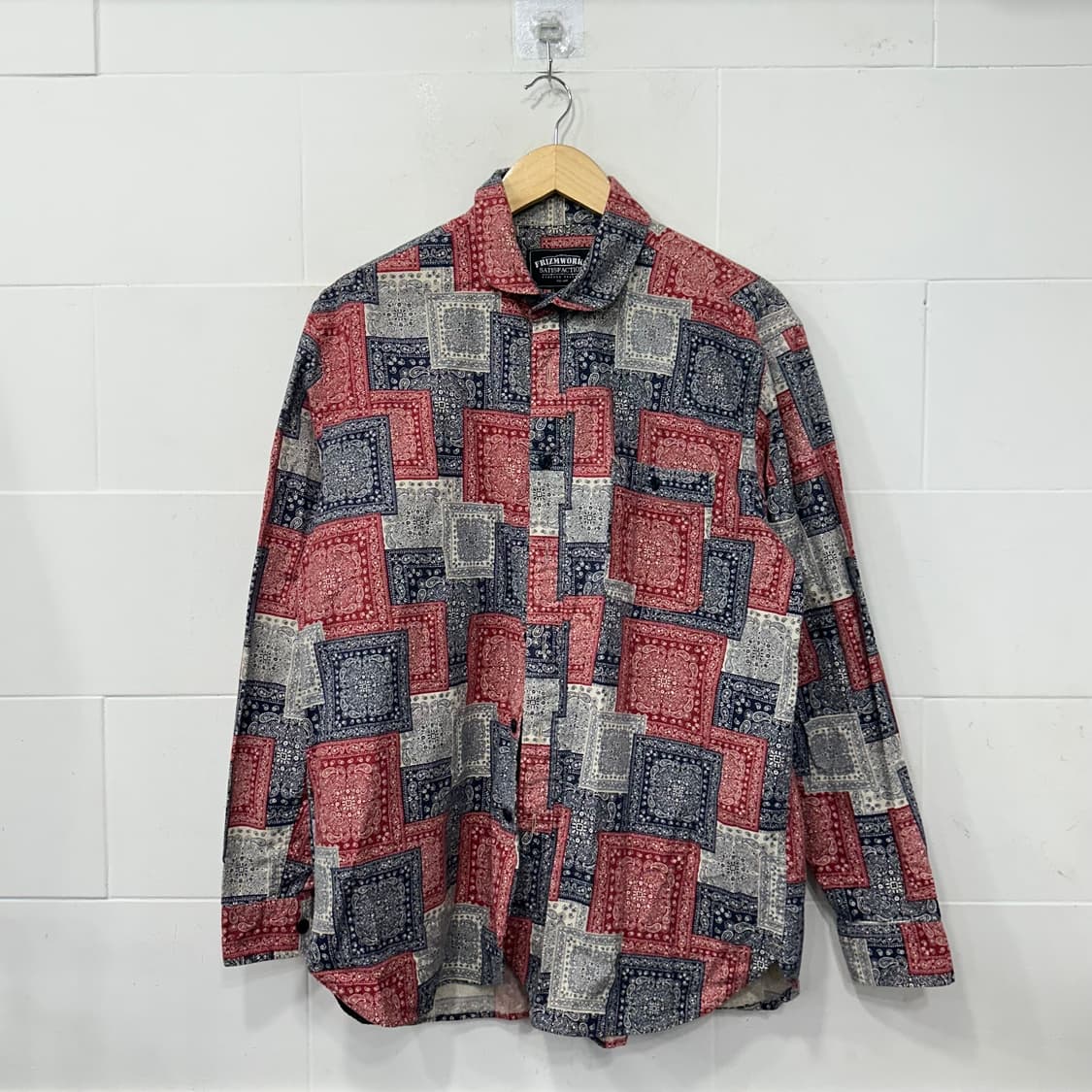 프리즘웍스 페이즐리 셔츠 상품이미지1