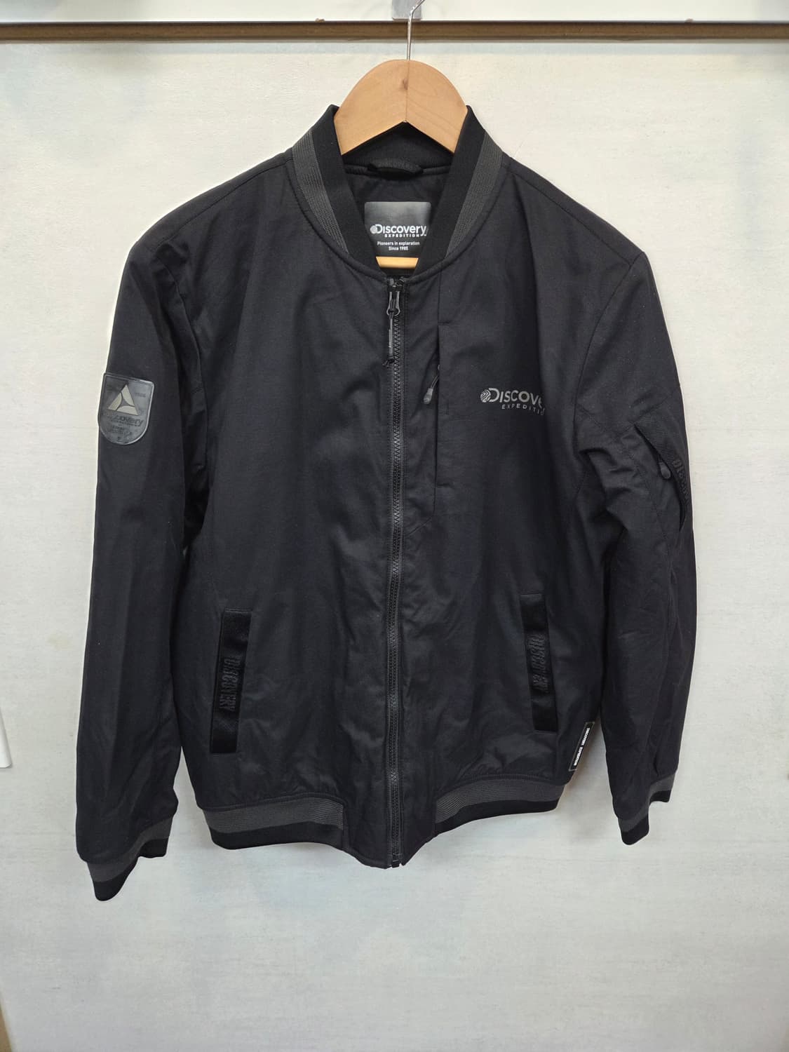디스커버리 안감퀄팅 봄버 항공자켓 m 상품이미지1