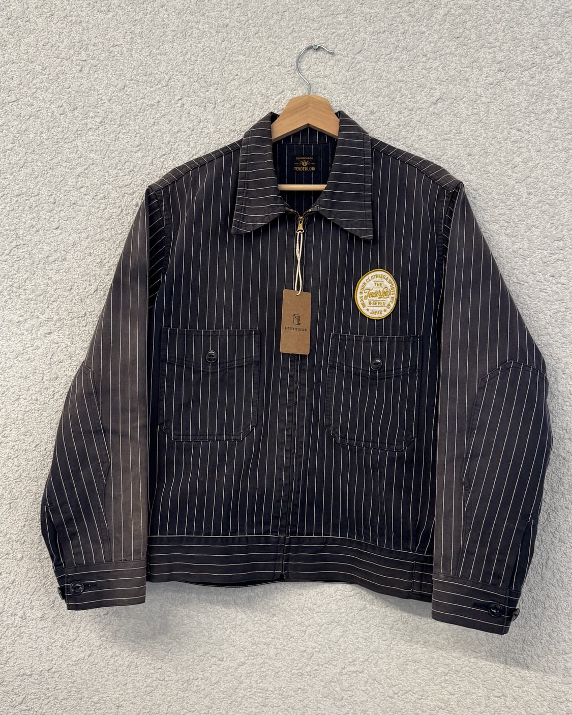 텐더로인 스트라이프 워크자켓 상품이미지1