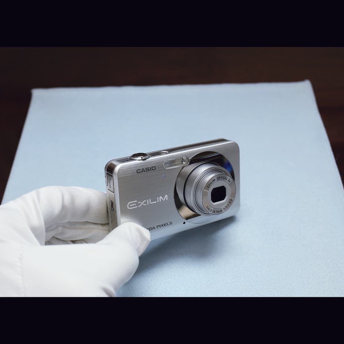 레어<민트급><카리나>카시오 엑슬림 z80 실버 빈티지 디카 상품이미지4