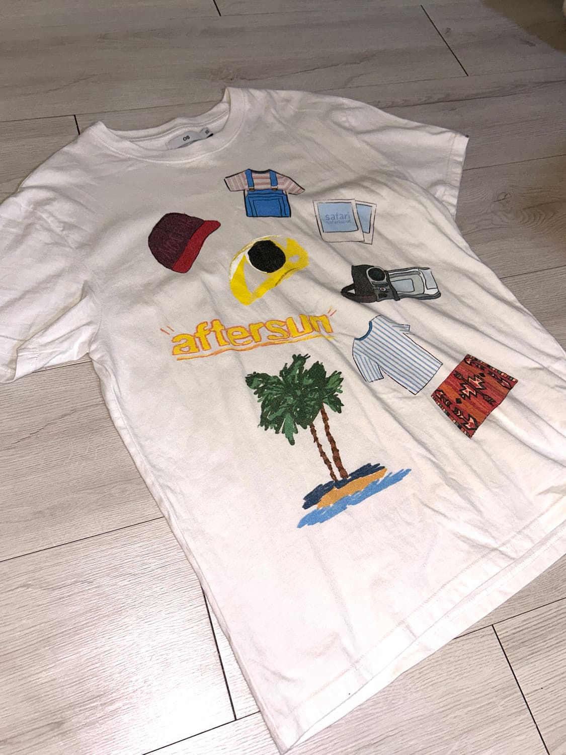 사파리스팟 애프터썬 굿즈 반소매 티셔츠 상품이미지1