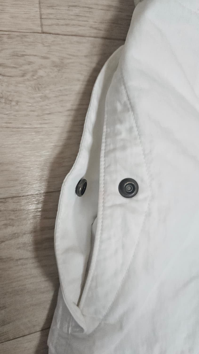 캐피탈 헤비 드릴 점보 카고 팬츠 화이트 상품이미지3