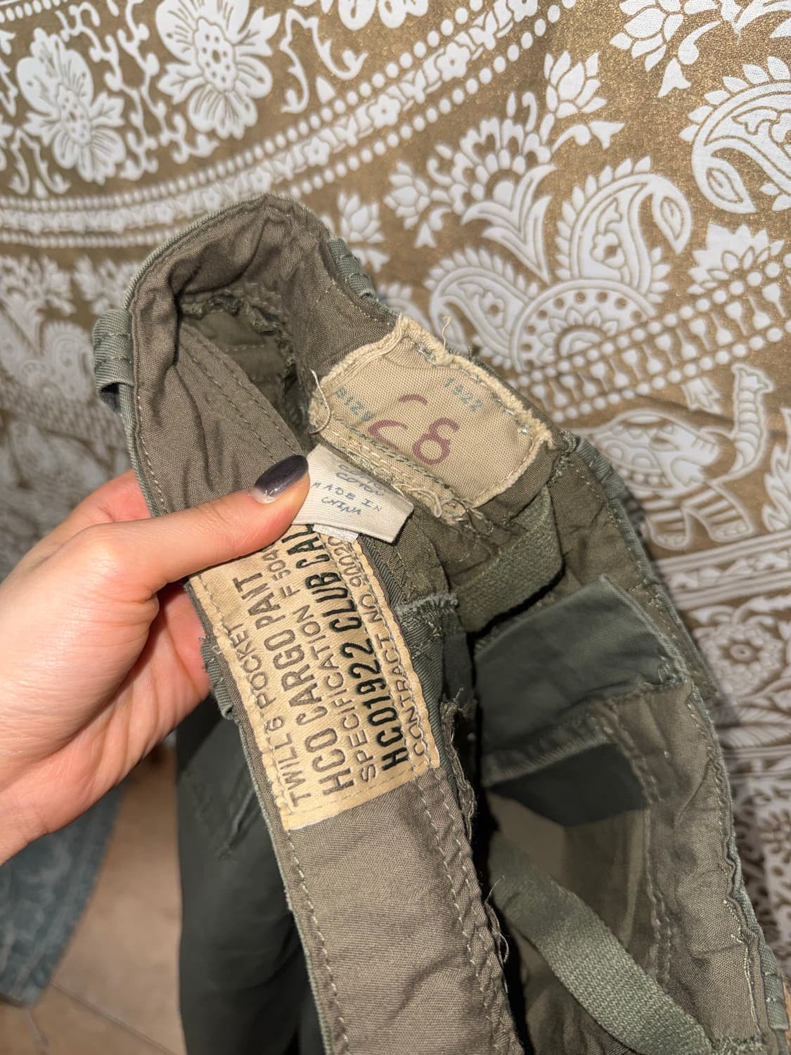 HCO 빈티지 카고팬츠  상품이미지7