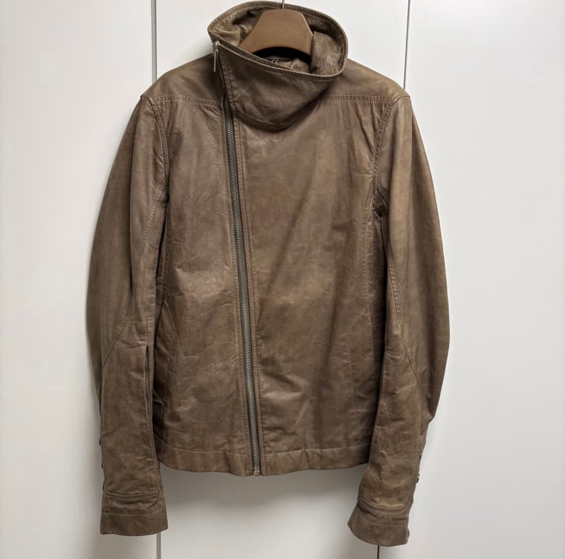 릭오웬스 몰리노 레더 자켓 더스트 상품이미지1