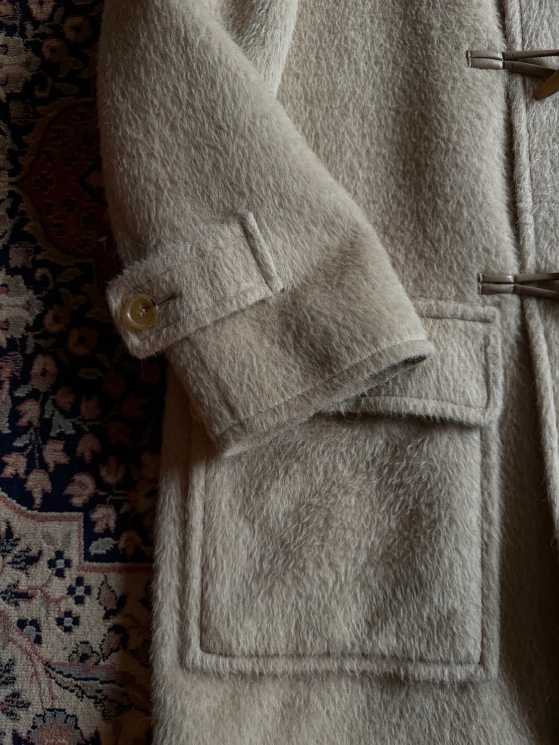 아뇨나 알파카 더플코트 남성100 상품이미지3