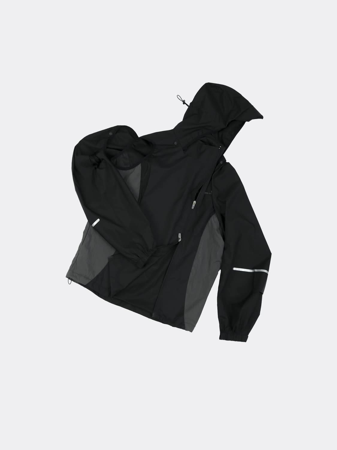 Ojos Separable Windbreaker 블랙 바람막이 베스트 상품이미지2