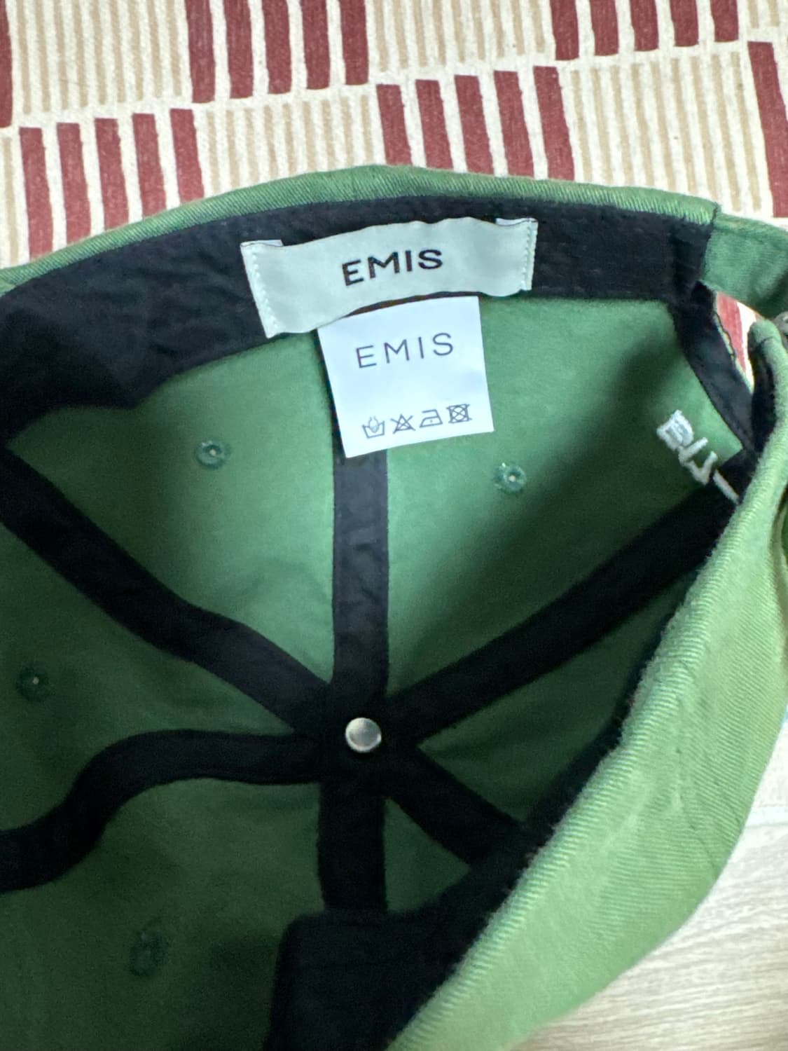 이미스 올리브 그린 볼캡 상품이미지2