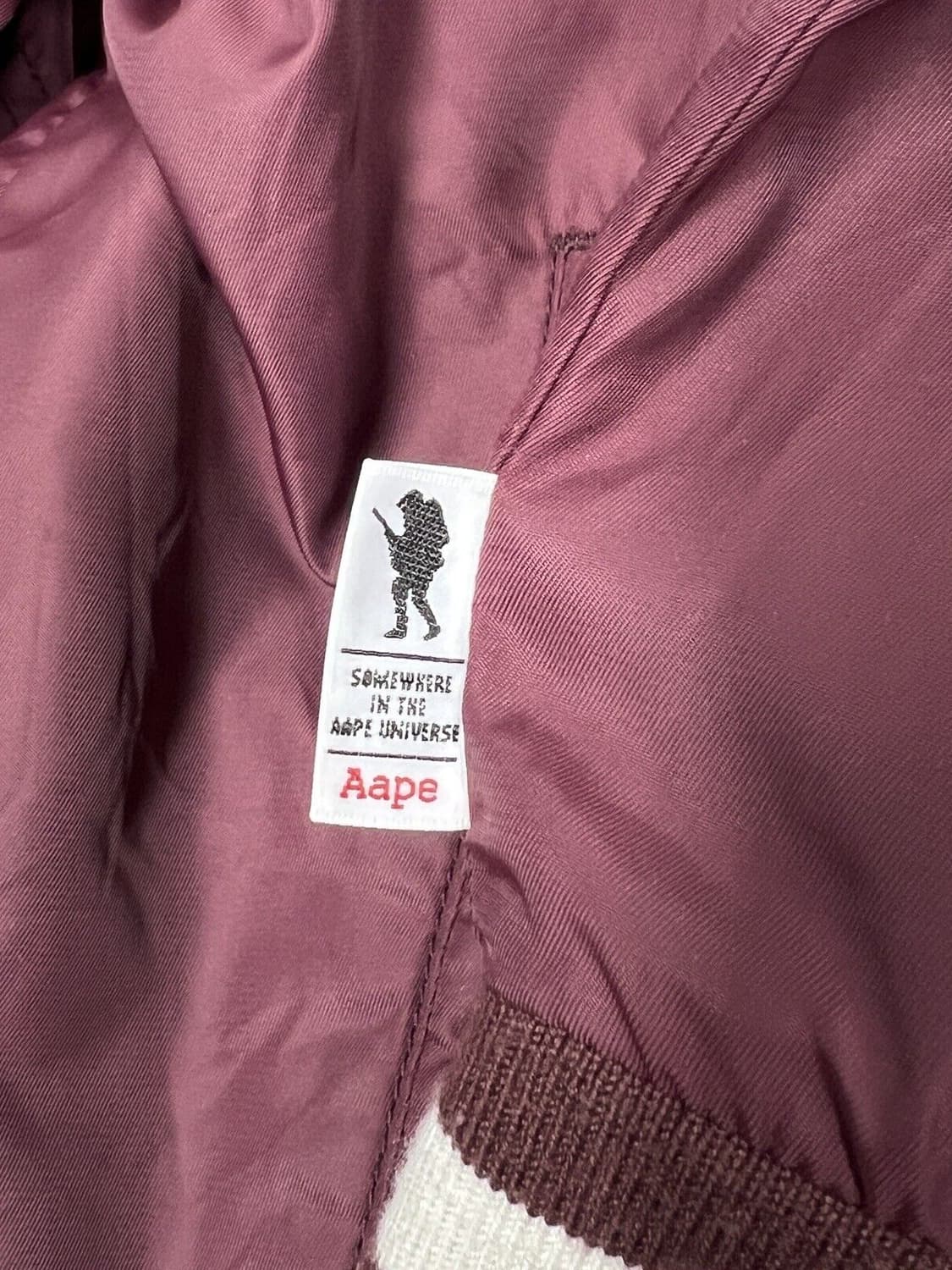 에이프 Aape 스타디움 리버시블 카모 후드 점퍼 자켓 상품이미지8